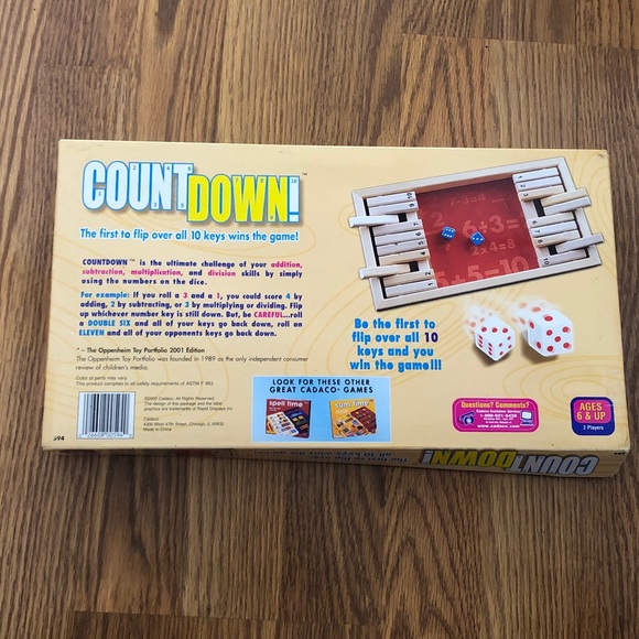 Countdown Math Challenge Game - Picture 7 of 8